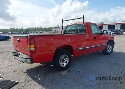 2001 Chevrolet Silverado C1500 из США, поврежденный, VIN 1GCEC14V11E313667